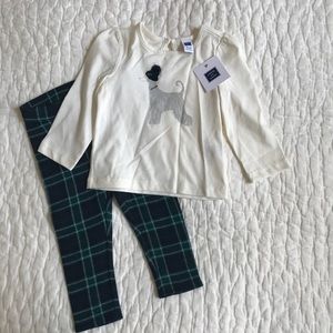 NWT Janie & Jack Toddler Girl Outfit